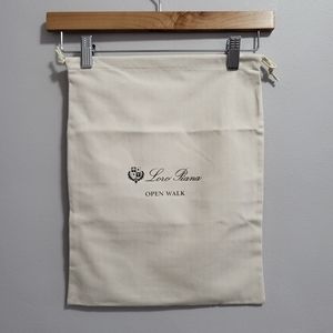 Loro Piana Open Walk Drawstring Dust Bag New